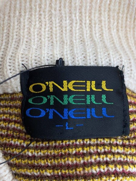 ONEILL(オニール) / ニット・セーター(厚手)/L/アクリル/BEG/総柄 