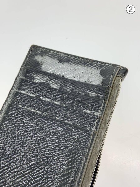 CELINE(セリーヌ) / カードケース/レザー/グレー/メンズ | 中古品の 