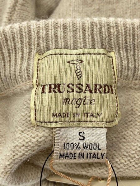 TRUSSARDI(トラサルディ) / ニット・セーター(厚手)/S/ウール/CRM 