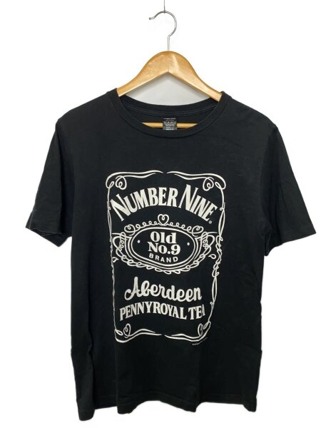 NUMBER (N)INE(ナンバーナイン) / Tシャツ/4/コットン/BLK/プリント 
