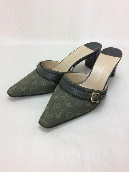 LOUIS VUITTON(ルイヴィトン) / サンダル/ミュール/モノグラム/34/KHK 