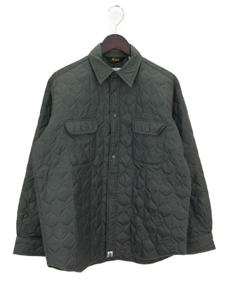 A BATHING APE(アベイシングエイプ) / キルティングシャツジャケット 