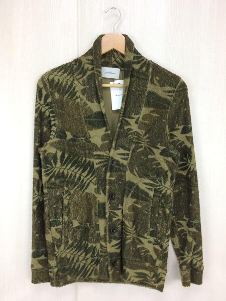 Seagreen(シーグリーン) / 15SSボタニカル柄パイルカーディガン 