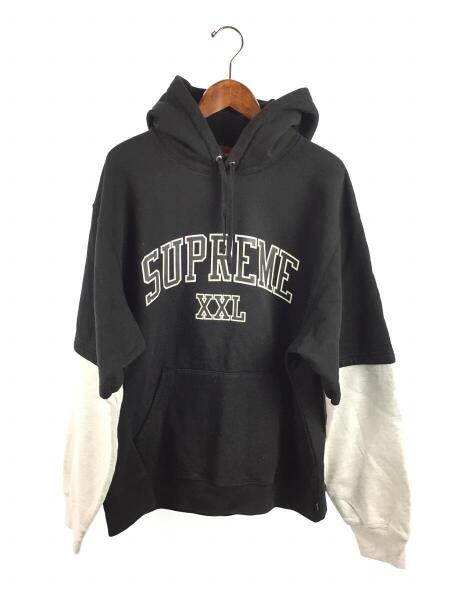 Supreme(シュプリーム) / パーカー/XL/コットン/BLK/無地/XXL Hooded  
