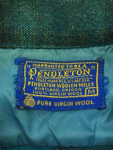 PENDLETON(ペンドルトン) / 長袖シャツ/M/ウール/BLU/チェック | 古着