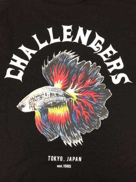 CHALLENGER(チャレンジャー) / betta tee/Tシャツ/XL/コットン/BLK 