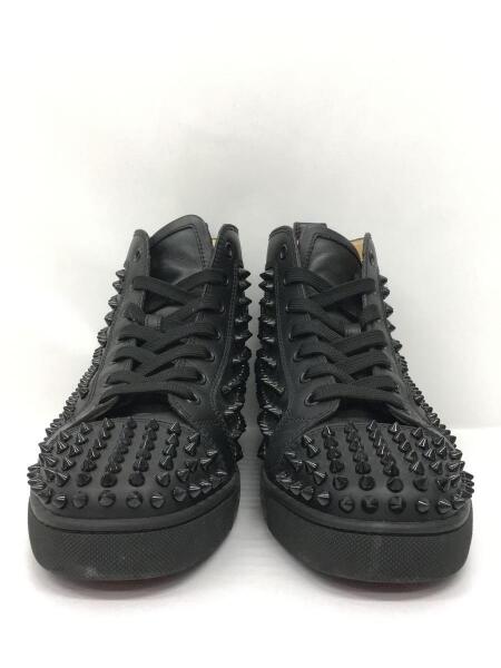 Christian Louboutin / ハイカットスニーカー/40/BLK Christian Louboutin(クリスチャンルブタン) / ハイカットスニーカー