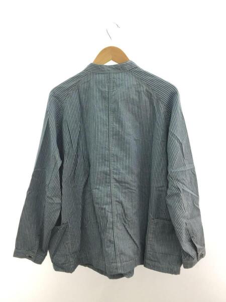 FUNSET OF ART / ジャケット/M/コットン/GRY/ストライプ FUNSET OF ART(ファンセットオブアート) / ジャケット/M/コットン/IDG