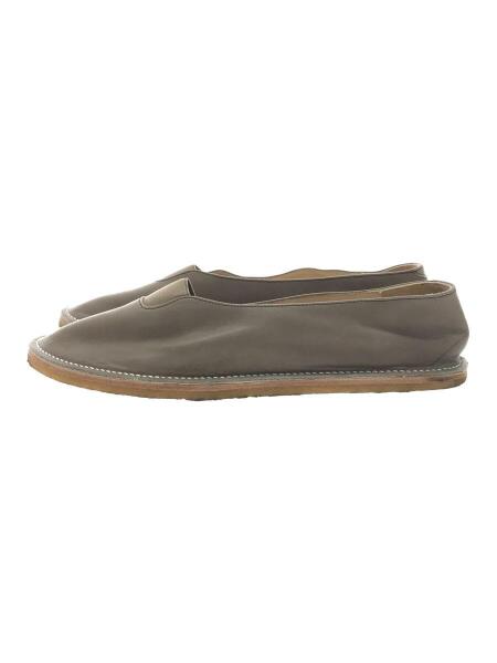 AURALEE(オーラリー) / シューズ/26.5cm/BEG/LEATHER SLIP-ON MADE BY 