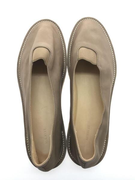 AURALEE(オーラリー) / シューズ/26.5cm/BEG/LEATHER SLIP-ON MADE BY 