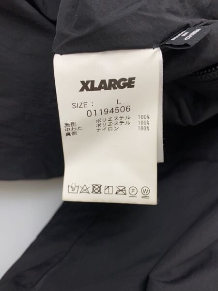 X-LARGE(エクストララージ) / ダウンジャケット/L/ポリエステル/BLK