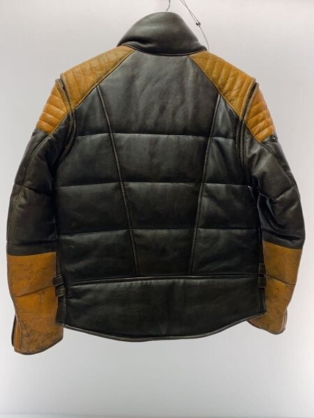 Blackmeans / ダブルライダースジャケット/2/羊革/BRW/無地 Blackmeans(ブラックミーンズ) / ダブルライダースジャケット/2/羊革