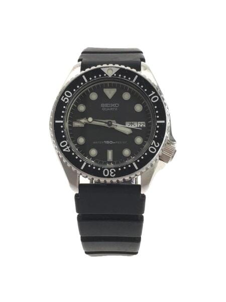 80s Seiko クォーツ 腕時計 ダイバーズウォッチ