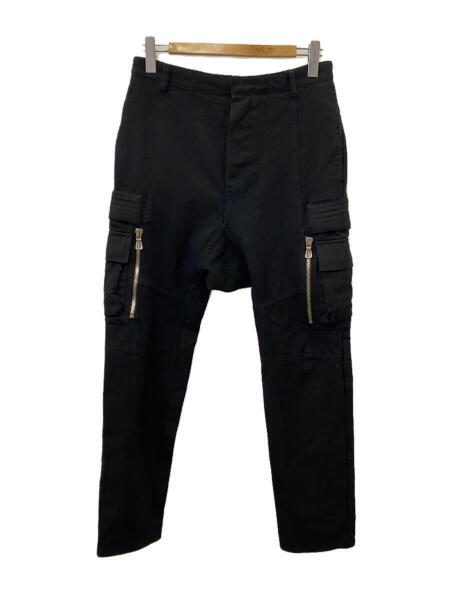 BALMAIN(バルマン) / サルエルパンツ/29/ウール/BLK/無地 | 古着の販売 