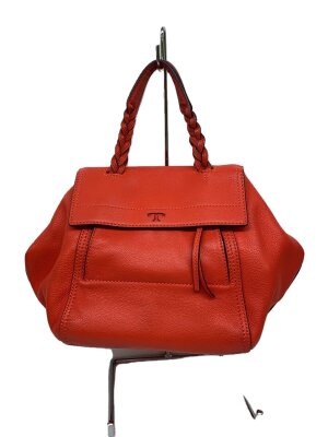 TORY BURCH◆トリーバーチ/ハンドバッグ/PVC/BEG/無地 TORY BURCH(トリーバーチ) ⁄ トリーバーチ⁄ハンドバッグ⁄PVC⁄BEG⁄無地