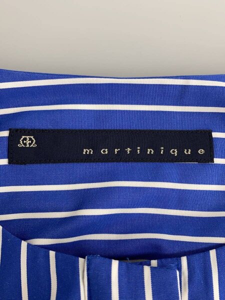 martinique(マルティニーク) / 長袖シャツ/--/コットン/BLU/ストライプ 