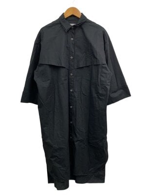 THOMAS MAGPIE / コート/38/ポリエステル/BLK/2243203 THOMAS MAGPIE(トーマスマグパイ) / コート/38/ポリエステル/BLK