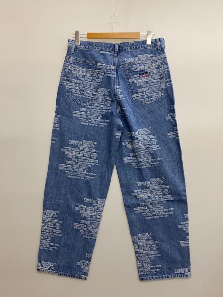 Supreme(シュプリーム) / 23SS/Trademark Jacquard Baggy Jean/30 