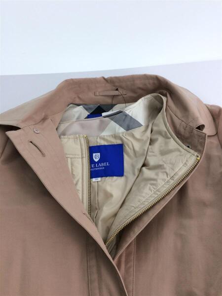 BLUE LABEL CRESTBRIDGE / インナーダウン付ステンカラーコート/38/ポリエステル/ピンクベージュ/55A34-511-10 BLUE LABEL CRESTBRIDGE(ブルーレーベルクレストブリッジ) / インナー