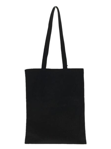 YOHJI YAMAMOTO(ヨウジヤマモト) / トートバッグ/コットン/ブラック 