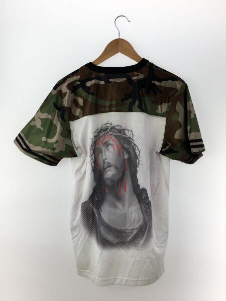 Supreme / 14SS/Jesus Football Top/Tシャツ/M/ナイロン/WHT Supreme(シュプリーム) / 14SS/Jesus Football Top/Tシャツ/M/ナイロン