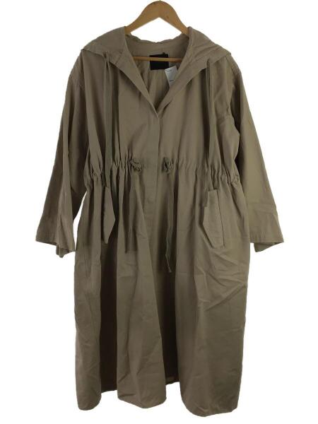 KBF(ケービーエフ) / 18AW/BIGフーディコート/one/コットン/ベージュ  