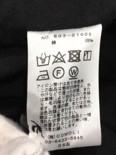 COMOLI 100%コットン カバーオール 黒 COMOLI カバーオール COMOLI