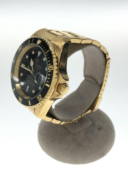royal montres(ロイヤルモントレス) / 自動巻腕時計/アナログ/--/BLK 