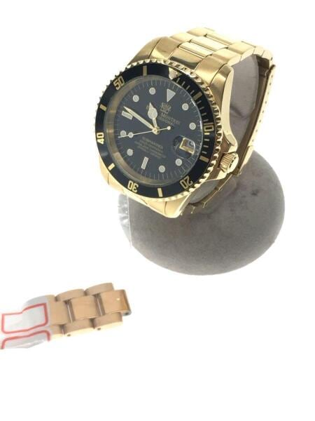 royal montres(ロイヤルモントレス) / 自動巻腕時計/アナログ/--/BLK 