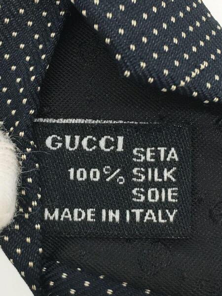 GUCCI(グッチ) / ネクタイ/シルク/ネイビー/メンズ/ドット | 中古品の