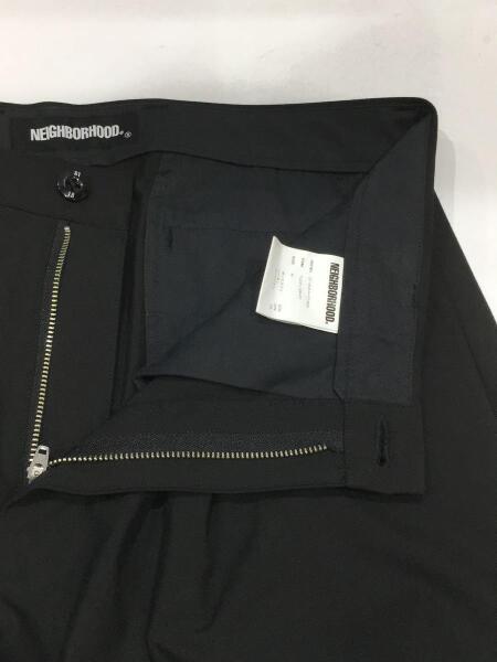 NEIGHBORHOOD(ネイバーフッド) / スラックスパンツ/M/ポリエステル/BLK