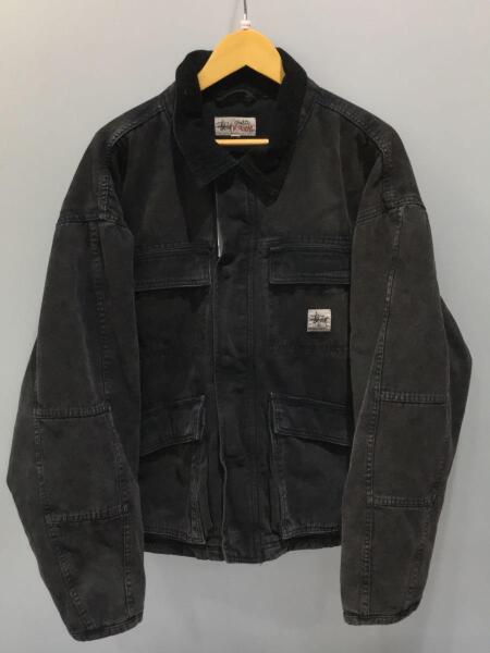 STUSSY(ステューシー) / WASHED CANVAS SHOP JACKET/ウォッシュ加工 