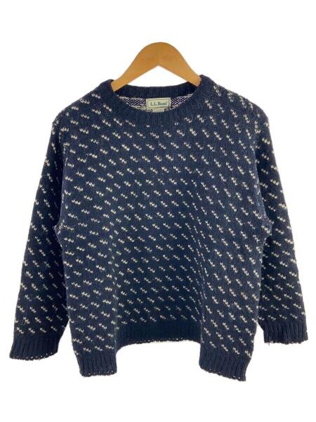 スペシャル LL Bean エルエルビーン バーズアイ ニット L ネイビー L L.Bean バーズアイセーターM 紺