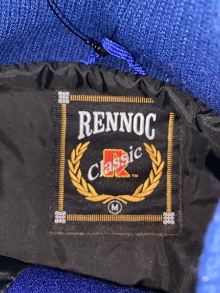 RENNOC(レノック) / スタジャン/M/ウール/ブルー/レザー劣化有 | 古着 