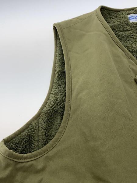 ARMY TWILL(アーミーツイル) / リバーシブルベスト/M/コットン/カーキ 