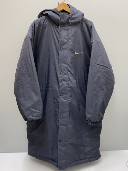 NIKE(ナイキ) / 90s銀タグ刺繍ロゴ中綿ベンチコート/ジャケット/XL 