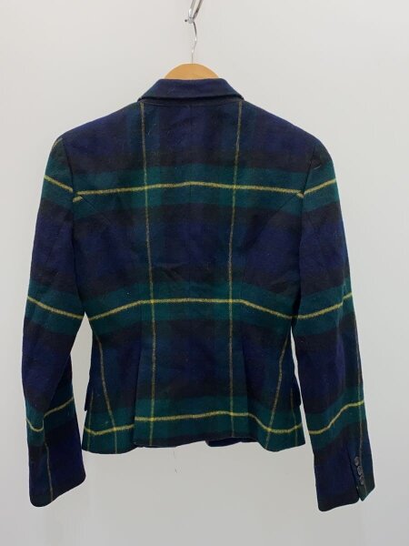 90s　ダナキャランニューヨーク　DKNY　ダブル　ウールジャケット　黒 DKNY(DONNA KARAN NEW YORK)(ディーエヌワイ(ダナキャランニューヨーク