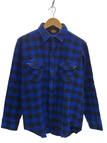 Woolrich / 長袖シャツ/L/コットン/BLU/チェック Woolrich(ウールリッチ) / 長袖シャツ/L/ウール/BLU/チェック | 古着の