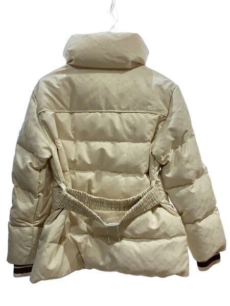 COACH / ダウンジャケット/XS/ポリエステル/IVO COACH(コーチ) / ダウンジャケット/XS/ポリエステル/IVO | 古着の販売