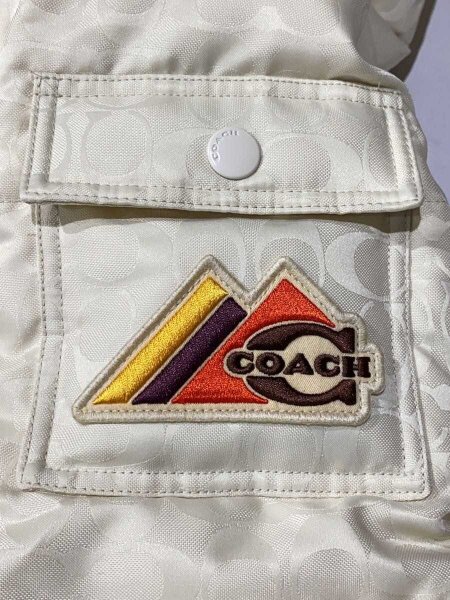 COACH(コーチ) / ダウンジャケット/XS/ポリエステル/IVO | 古着の販売