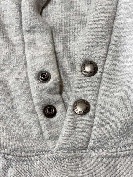 Engineered Garments / スナップボタン/パーカー/S/コットン/GRY Engineered Garments(エンジニアードガーメンツ) / スナップボタン