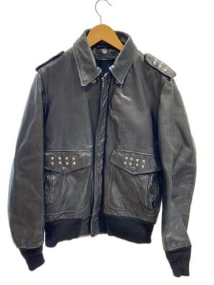 Schott(ショット) / レザージャケット・ブルゾン/40/レザー/BLK/184SM