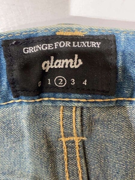 glamb(グラム) / パッチワーク/ダメージ加工/リペア/スキニーパンツ/2 