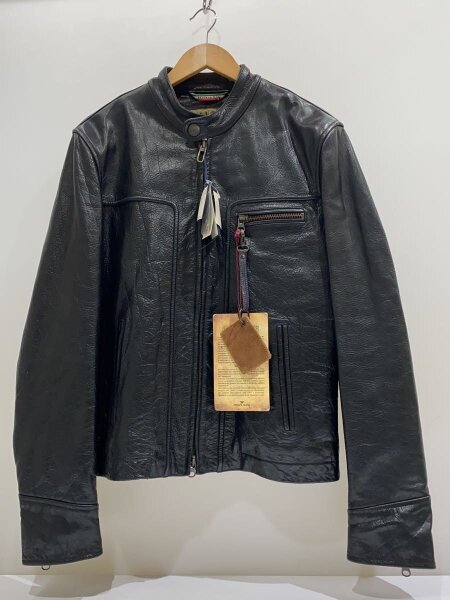 ARMANI JEANS レザーシングルライダースジャケット ARMANI JEANS(アルマーニジーンズ) / シングルライダースジャケット/52