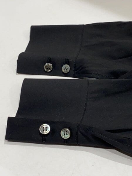 deres シアーブラウス　新品未使用 deres(デレス) / 長袖ブラウス/FREE/--/BLK/DER8A-BL-01/シアー