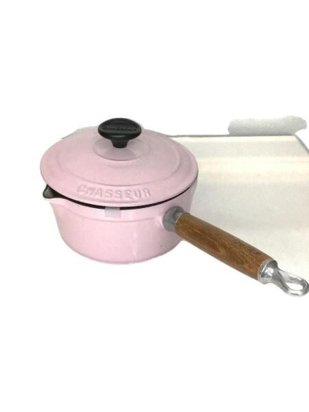 期間限定 CHASSEUR シャスール 鋳鉄製 両手鍋 ピンク 内側24cm 【公式