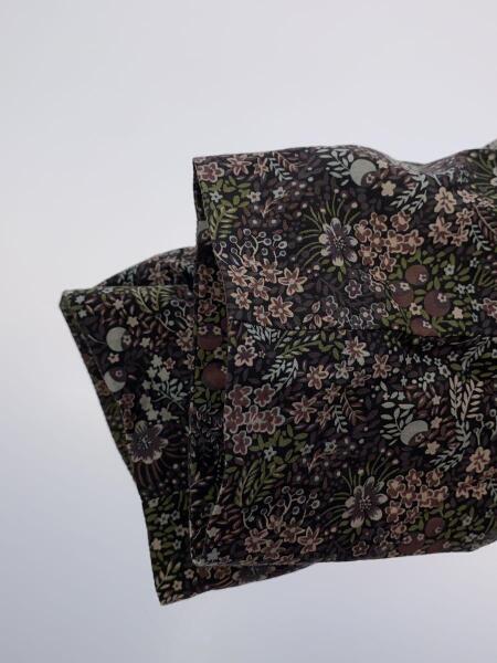 YAECA / 長袖ワンピース/S/コットン/BLK/97751 YAECA(ヤエカ) / ヤエカ/長袖ワンピース/S/コットン/PUP/総柄/97751