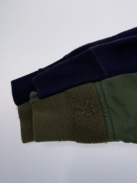 sacai(サカイ) / Sponge Sweat x MA-1 Hoodie/2/コットン/NVY/scm-033