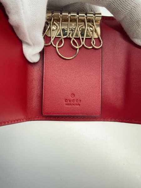 GUCCI(グッチ) / グッチ/キーケース/レザー/RED/レディース/388682