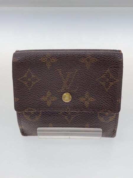 LOUIS VUITTON / ポルト・モネ・ビエ・カルト・クレディ_モノグラム・キャンバス_BRW/PVC/BRW/レディース LOUIS VUITTON(ルイヴィトン) / ポルト・モネ・ビエ・カルト・クレディ